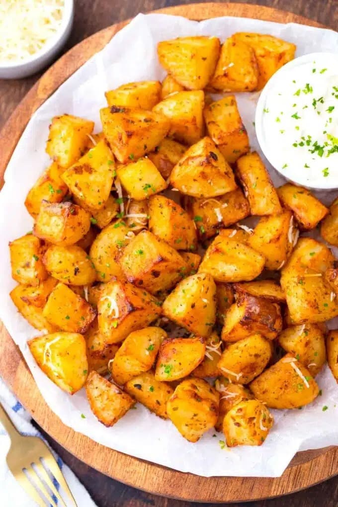 Garlic Potatoes (Medium)