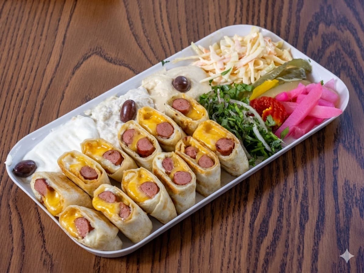 Hot Dog Bites With Cheese