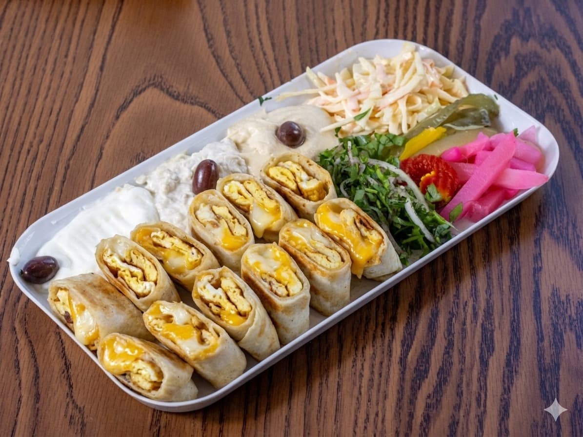 Omelette Bites With Cheese